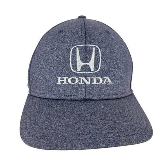 Outdoor Cap Other - Honda Men's Baseball Cap Grayish Blue Snapback Adjustable White Logo One Size